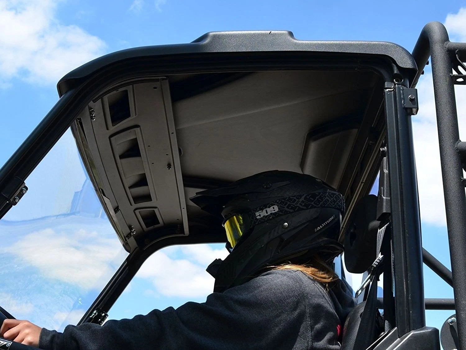 SuperATV Heavy Duty Plastic Roof for Polaris Ranger 1000 Diesel (2015–2023)