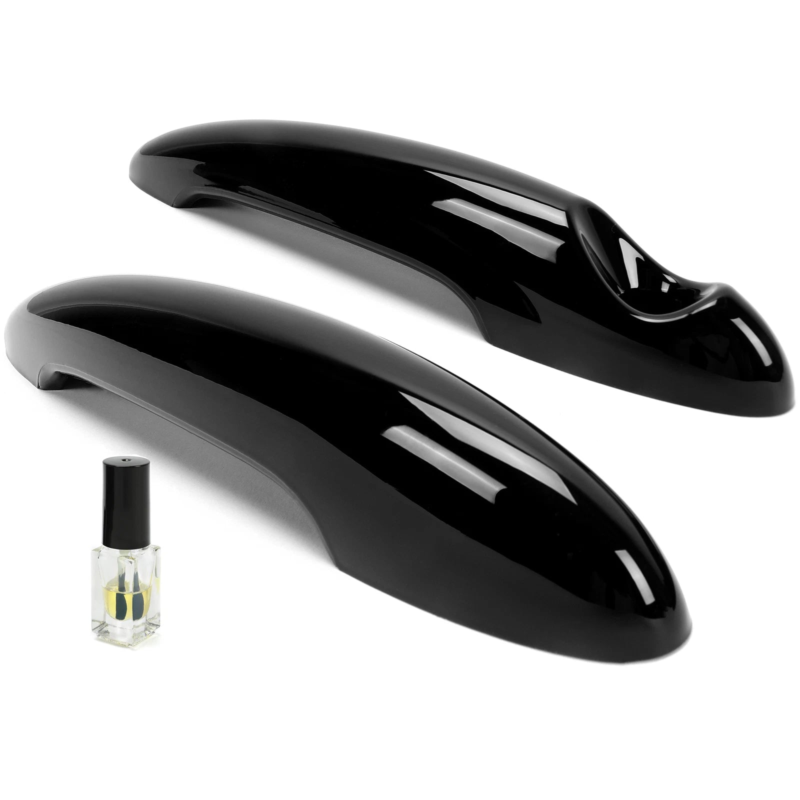 Set of 2 Glossy Black Door Handle Covers for MINI Cooper R50 R52 R53 R55 R56