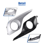 1 Pair Fog Light Grille Cover No. 814820E080/814810E060 for Toyota Highlander (2014–2019)