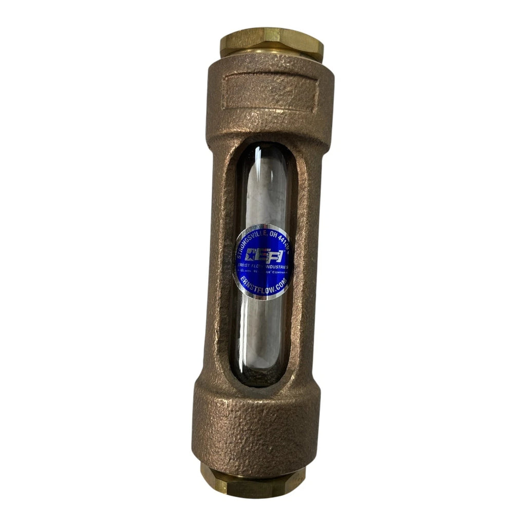 Heavy Duty Armoured Cylinder Sight Flow Indicator 6'' - 3/4''