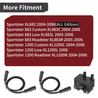 0.5 Ohm Ignition Coil & Spark Plug Cable for Sportster 1200 (2004–2006) 31655-99