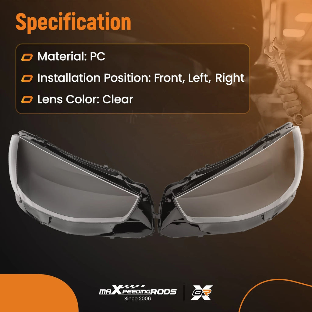 Headlamp Lens Cover for Mercedes-Benz S-Class (2020-2023)