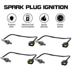 4X Up/Downstream O2 Sensors for Jeep Commander Liberty Wrangler (2001–2018)