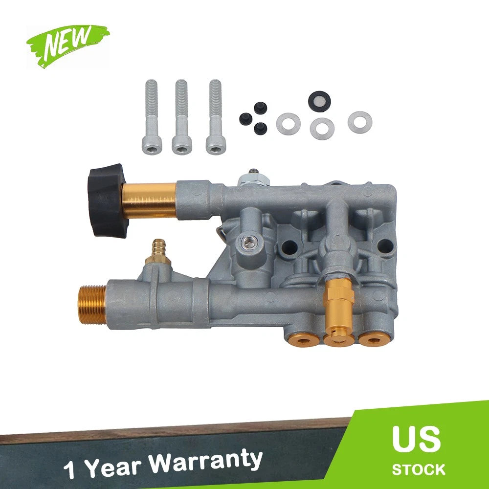 Pressure Washer Pump Manifold Replacement Kit for Axial Cam (2010–2023)