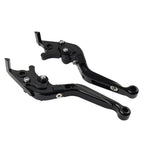 Black Extendable Brake Clutch Levers for BMW F800GS/Adventure, F800R (08-18)
