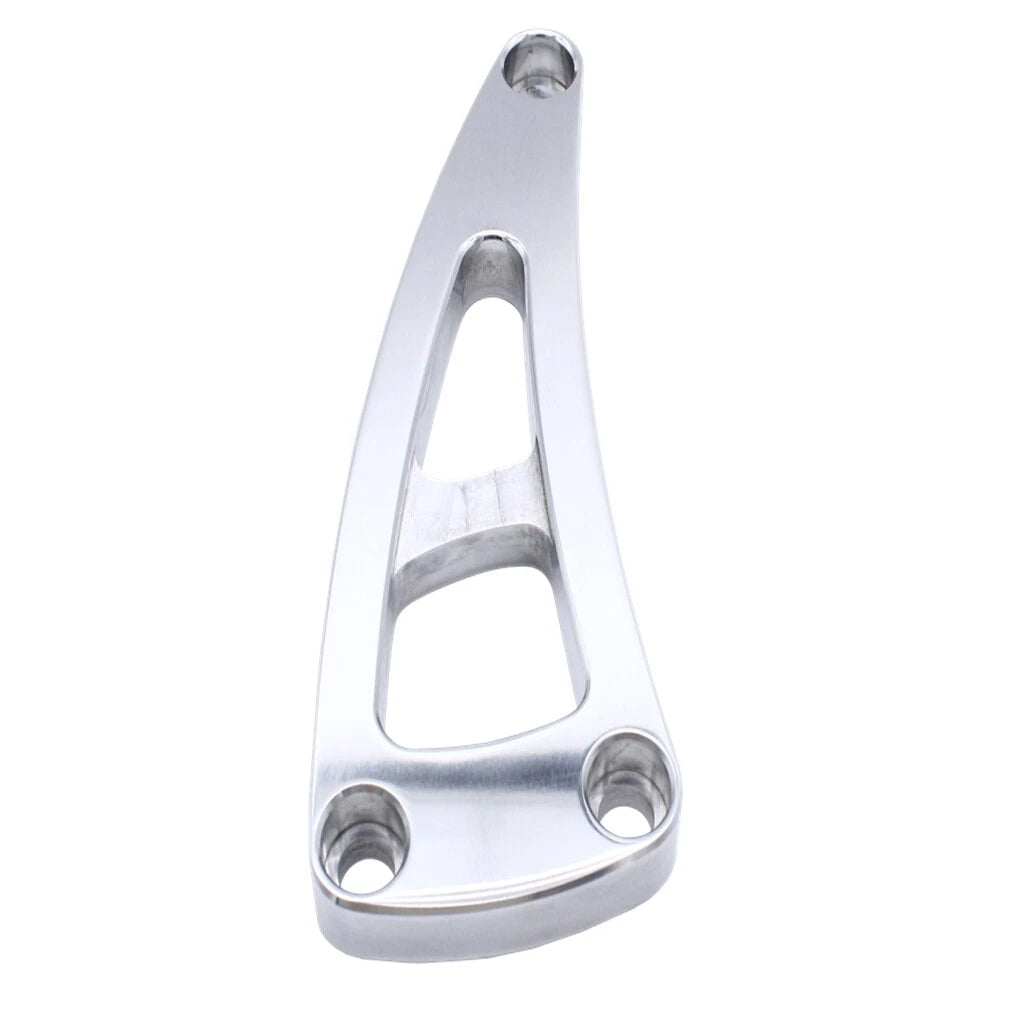 Polished Aluminum Alternator Bracket Kit for Big Block Chevy (1965–1995)