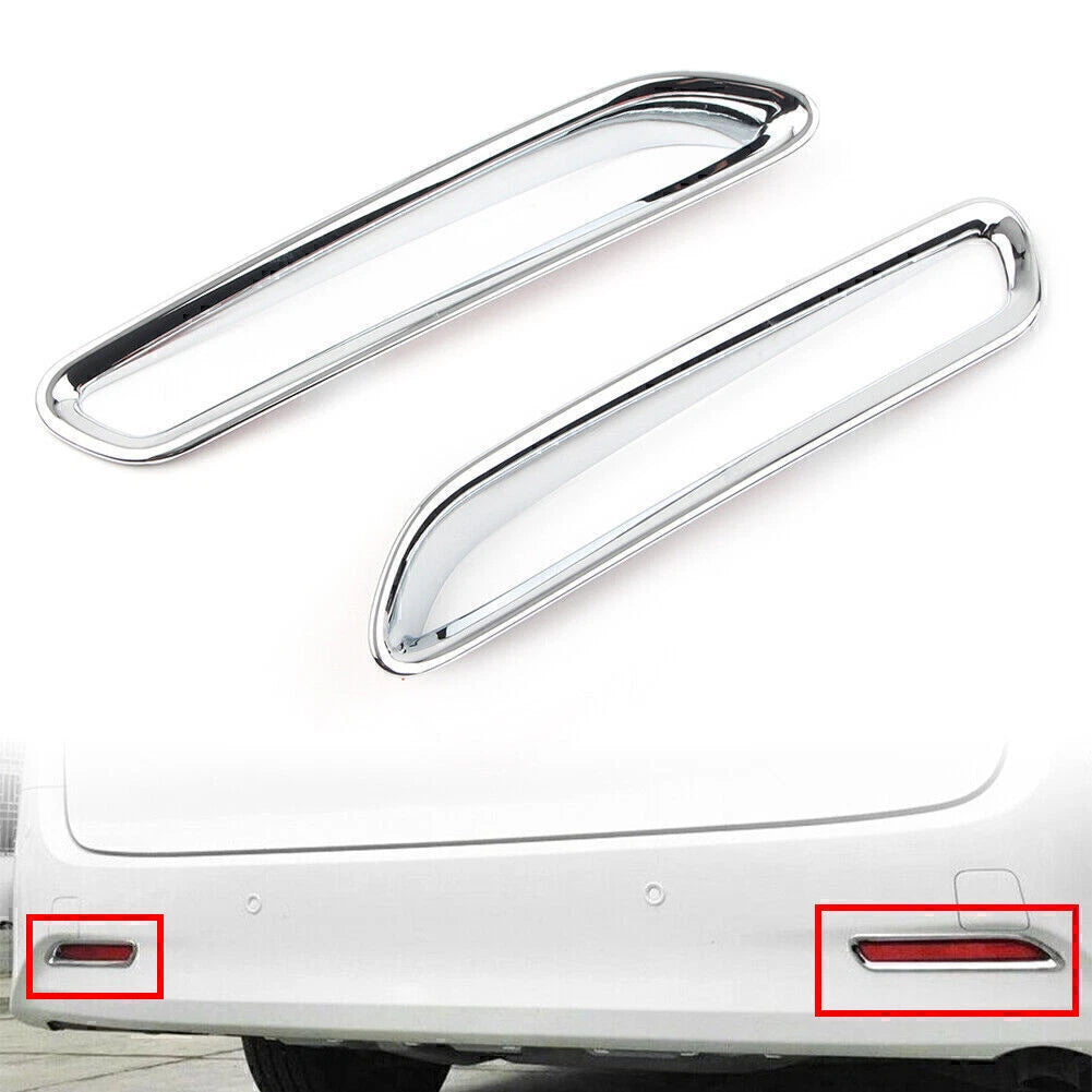 Rear Bumper Reflector Fog Light Cover for Toyota Alphard Vellfire (2016–2019)