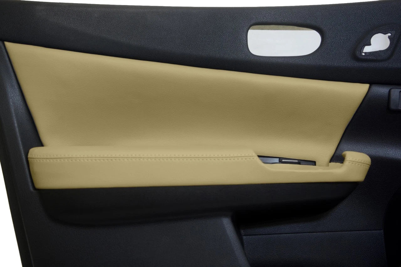 Leather Synthetic Door Panel Armrest Cover for Nissan Maxima (2009–2014) Beige