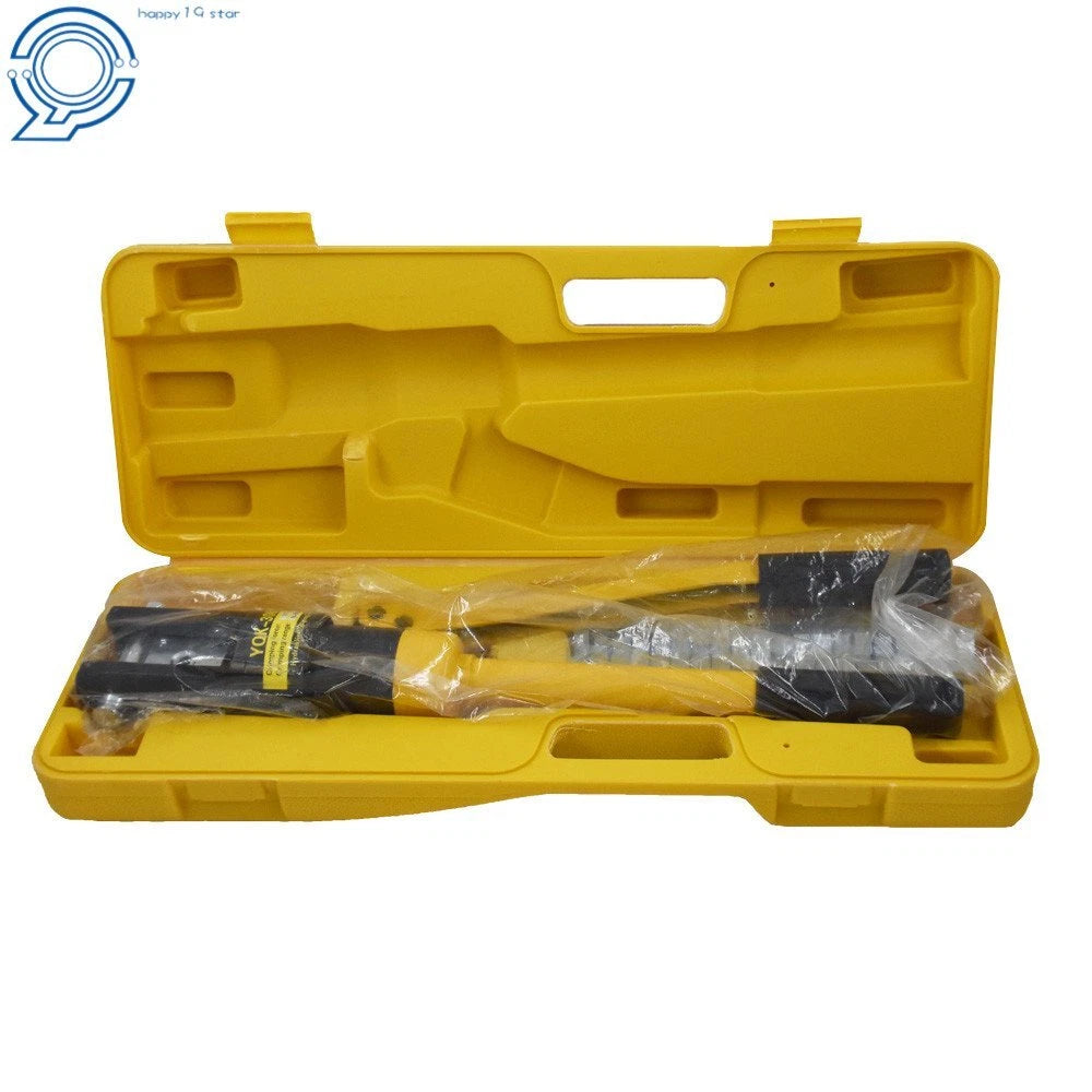 Hydraulic Crimper Tool with 11 Dies for Battery Cable Lug Terminals