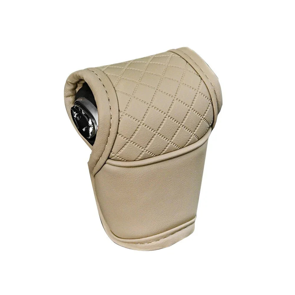 Gear Shift Cover PU-Leather Shift Lever Cover