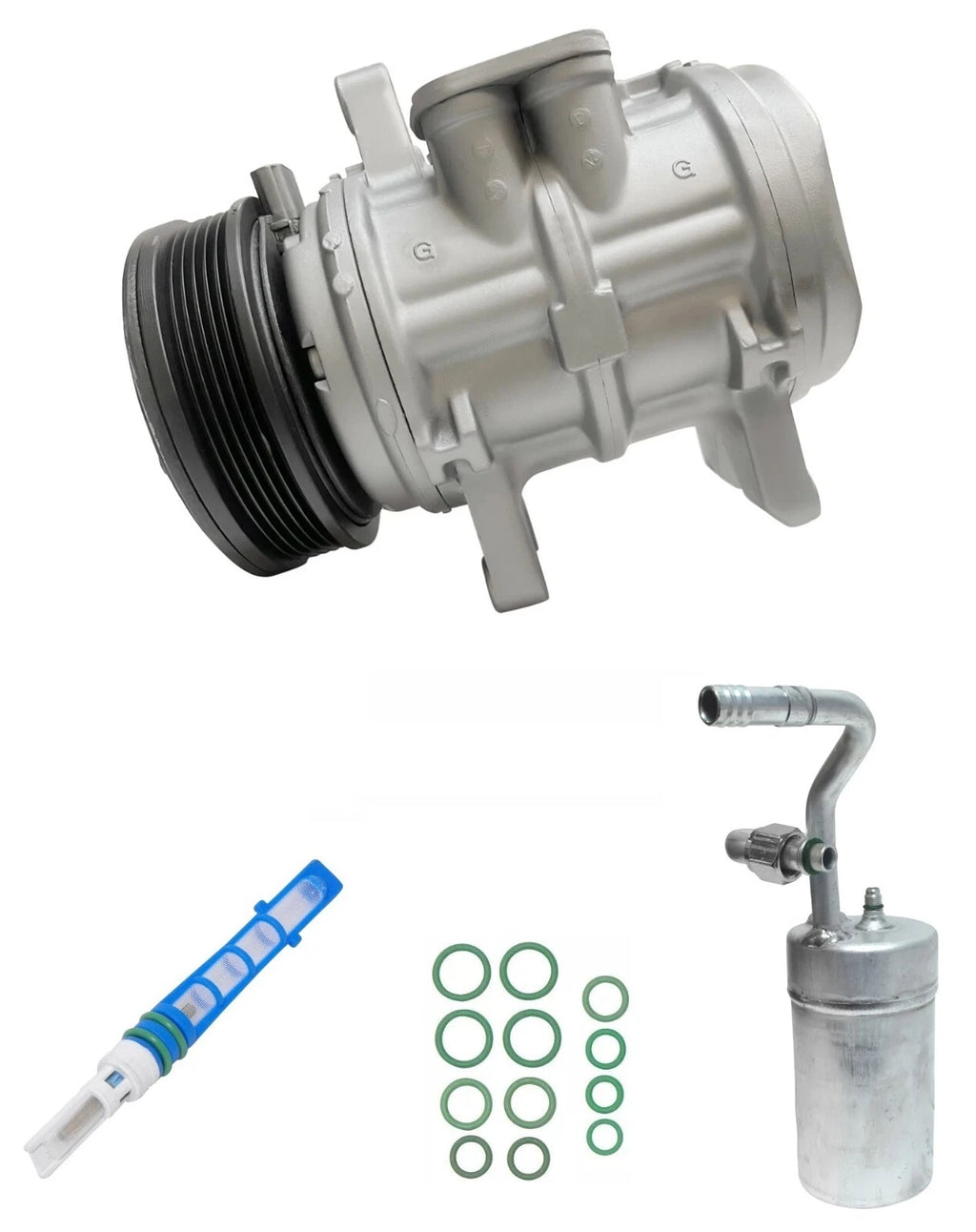 AC Compressor Kit Replacement for Ford Mustang 5.0 (1992–1993)