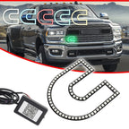 16-Color LED Front Grille Light for Dodge RAM 1500 2500 3500