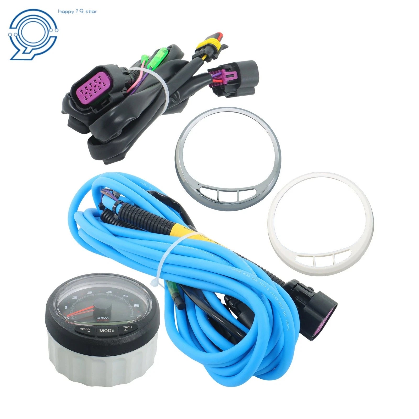 Tachometer for Mercury SmartCraft SC1000 (1979-Present)