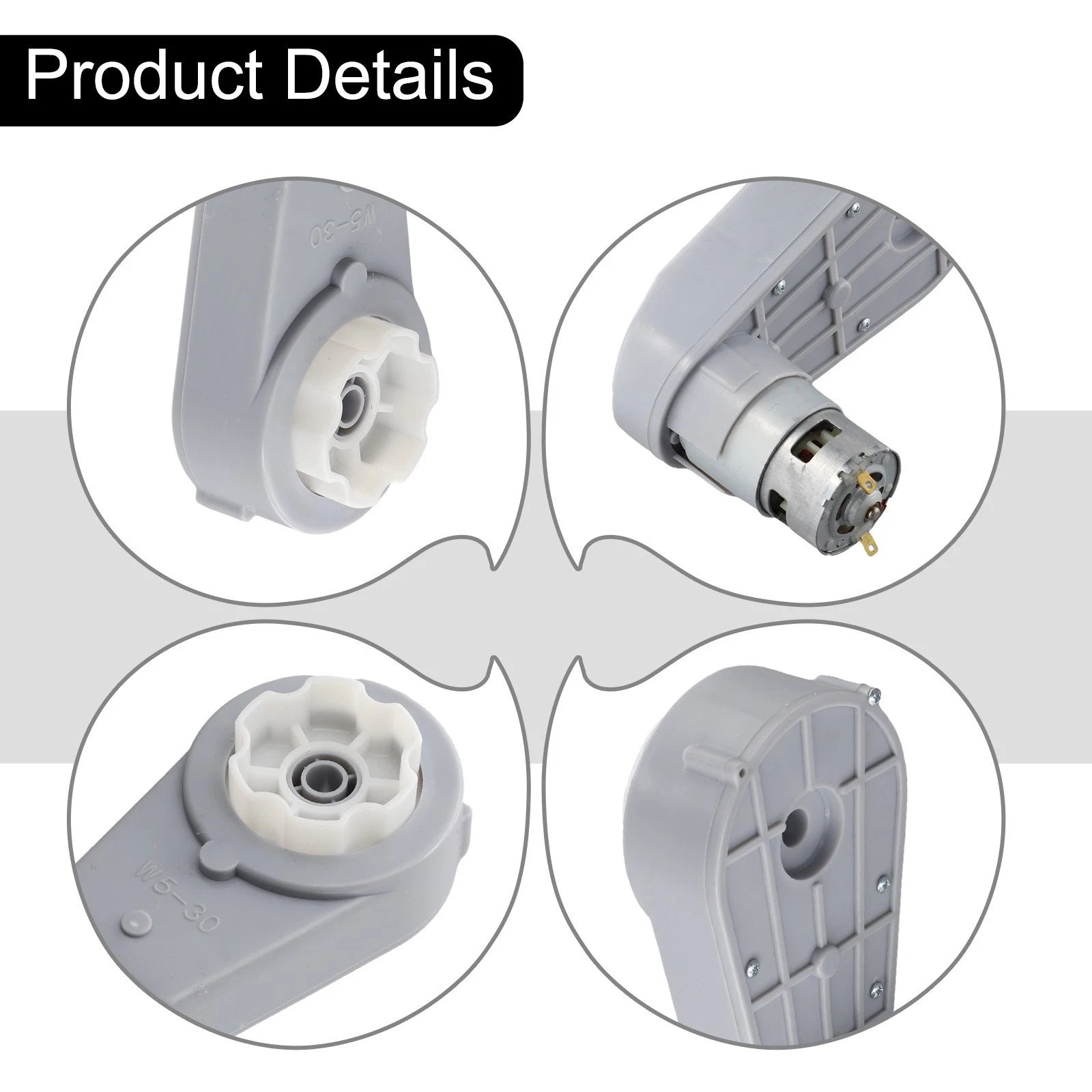 RS775 High Speed Electric Motor Gearbox for Toys (Compatible)
