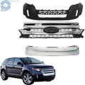 Front Bumper Cover with Grilles for Ford Edge (2011–2014)