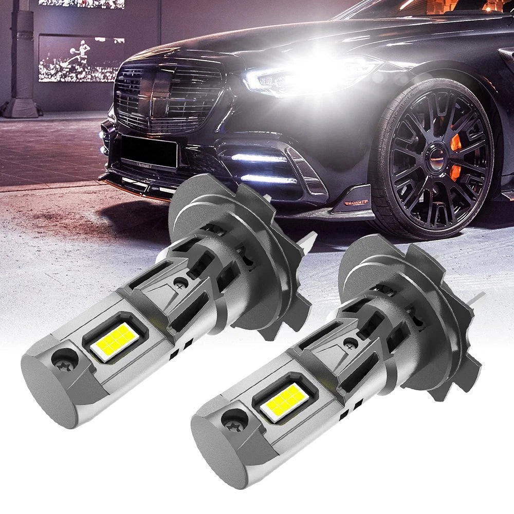 2X H7 LED Headlight Bulbs for AUXITO (6500K)