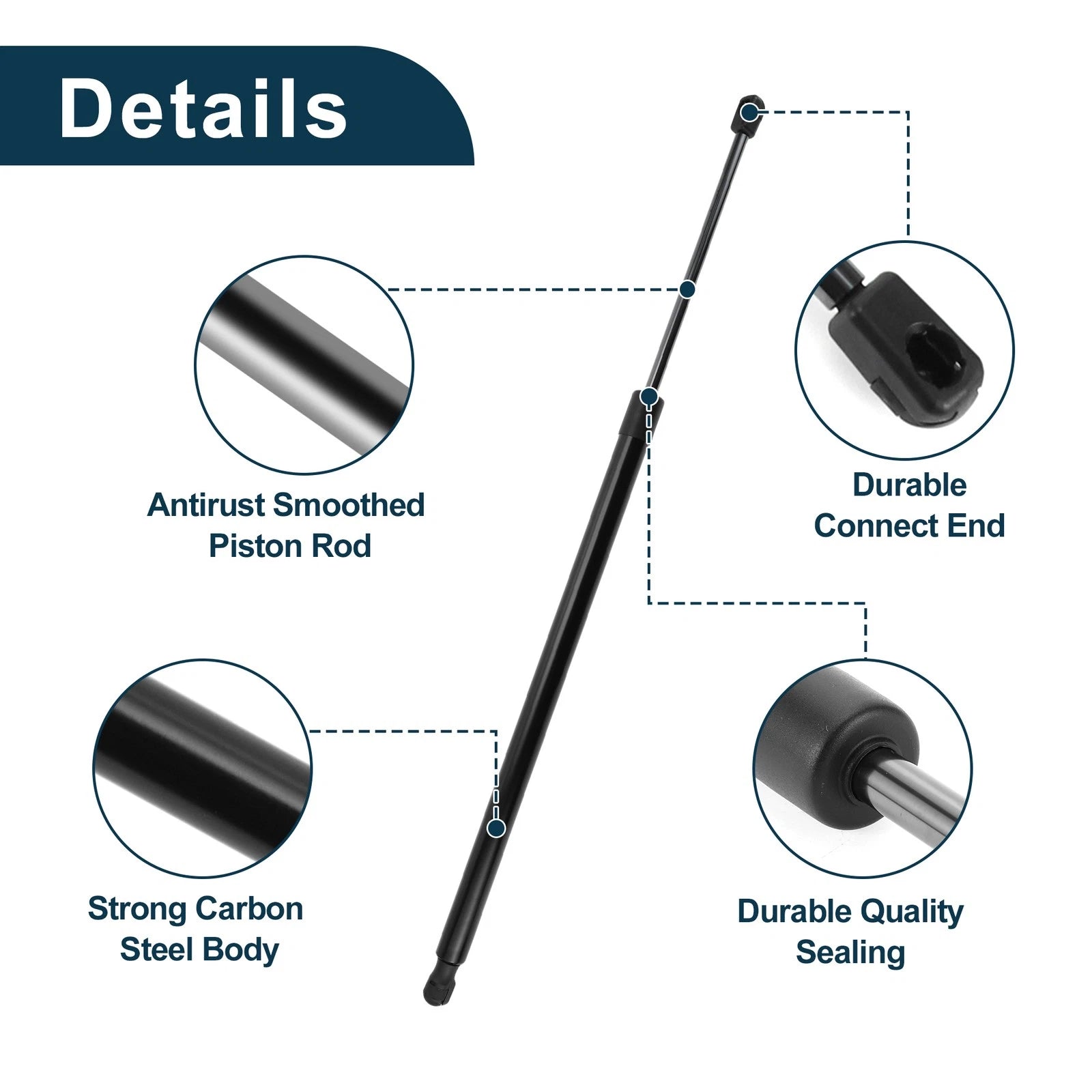 Rear Hatch Lift Supports Struts for Ford Explorer (2011–2019) No.BB5Z78406A11A/BB5Z78406A10A