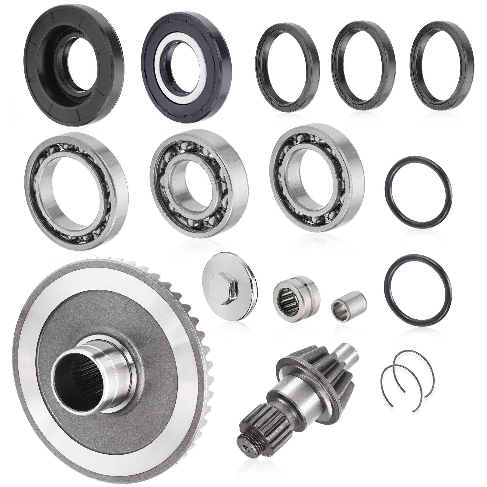 Rear Differential Pinion Ring Gear Bearings for Honda Recon TRX250 (2002–2023)