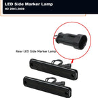 Set of 2 Rear Red LED Fender Side Marker Lights for Hummer H2 (2003–2009)