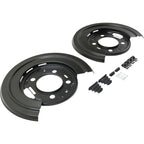 Set of 2 Rear Brake Dust Shields for F250 F350 F450 Super Duty