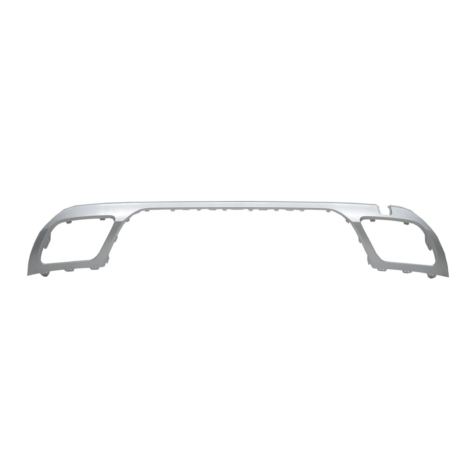 Replacement Gray/Silver Polypropylene Rear Lower Valance Panel