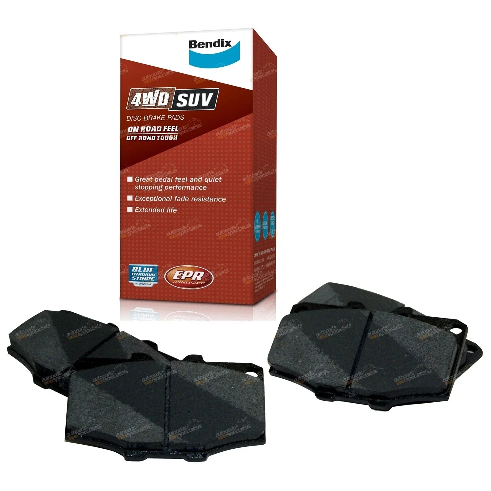 4x4 Front Disc Brake Pad Set for Toyota Landcruiser 40 60 70 Series 80~90