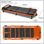2-in-1 Rolling Creeper for Universal Use (48" x 18" x 5.9", 330lbs Capacity)