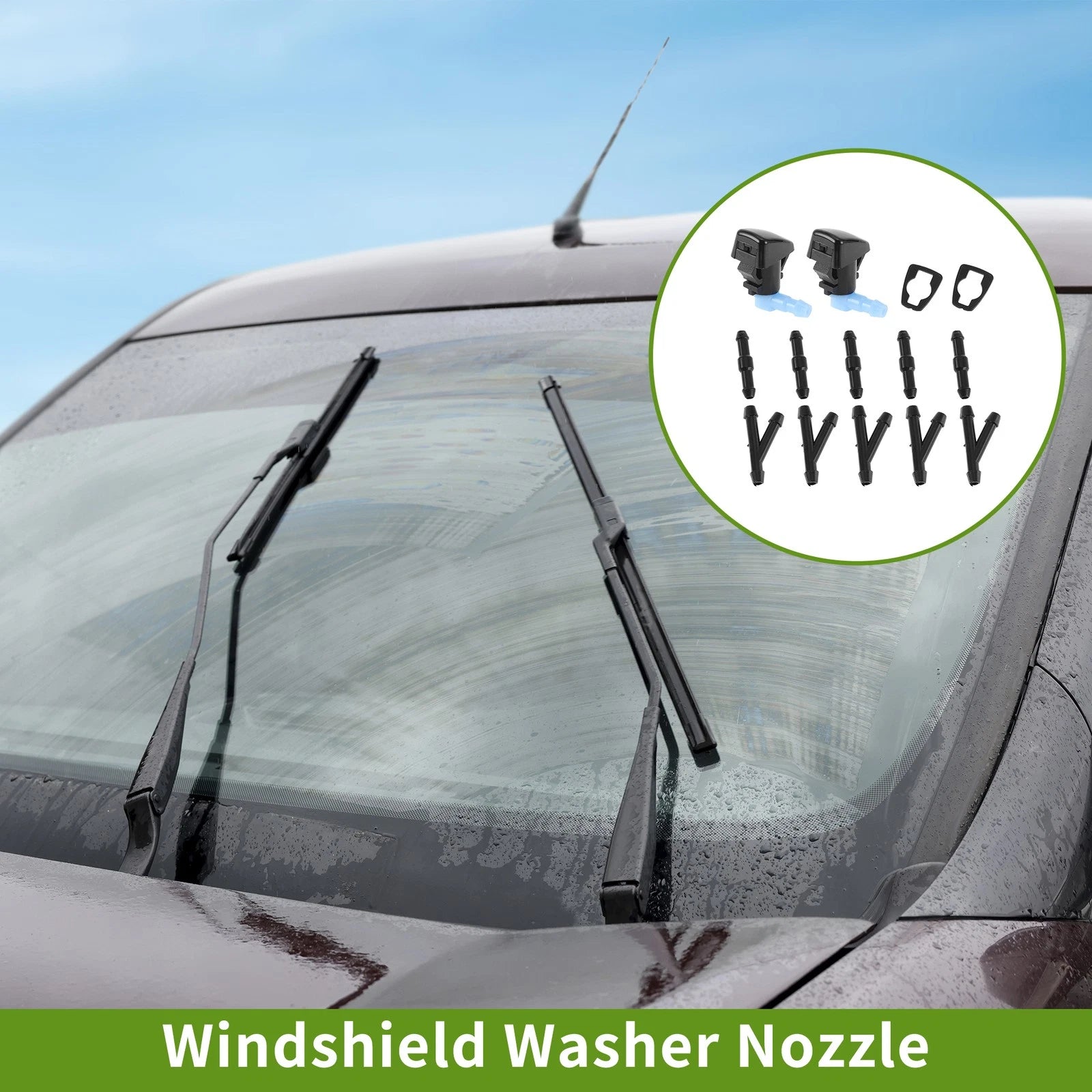 Windshield Washer Nozzle Set for Toyota (No. 8538104030)