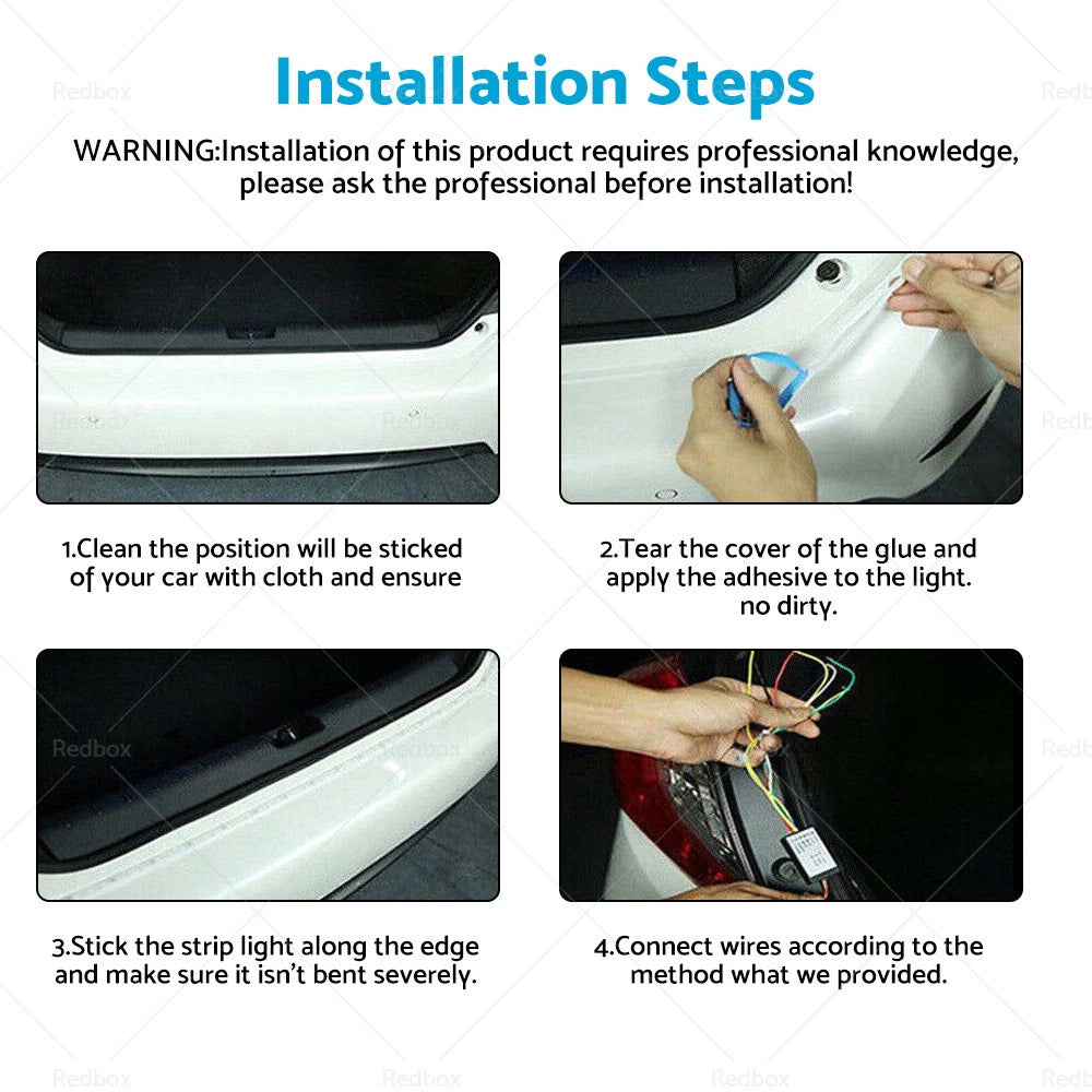 LED Tailgate Strip Bar for Truck (Waterproof)