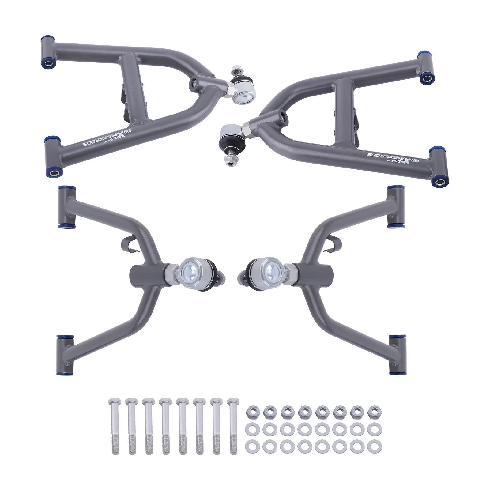 Set of 4 Front A-Arms for Yamaha Warrior 350 YFM350X (1989–2003)