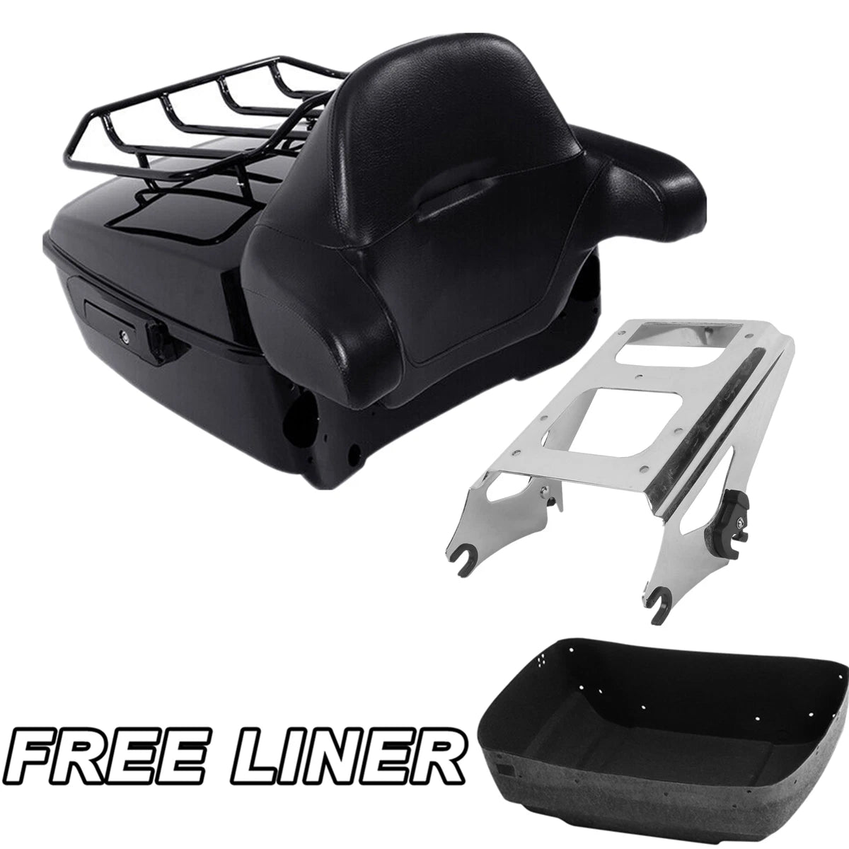 Trunk Pad Mount Rack for Harley Davidson Electra Glide (2009–2013)