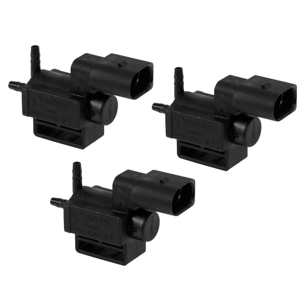 Set of 3 Secondary Air Injection Control Valves for Audi A6 A7 (2012–2018)