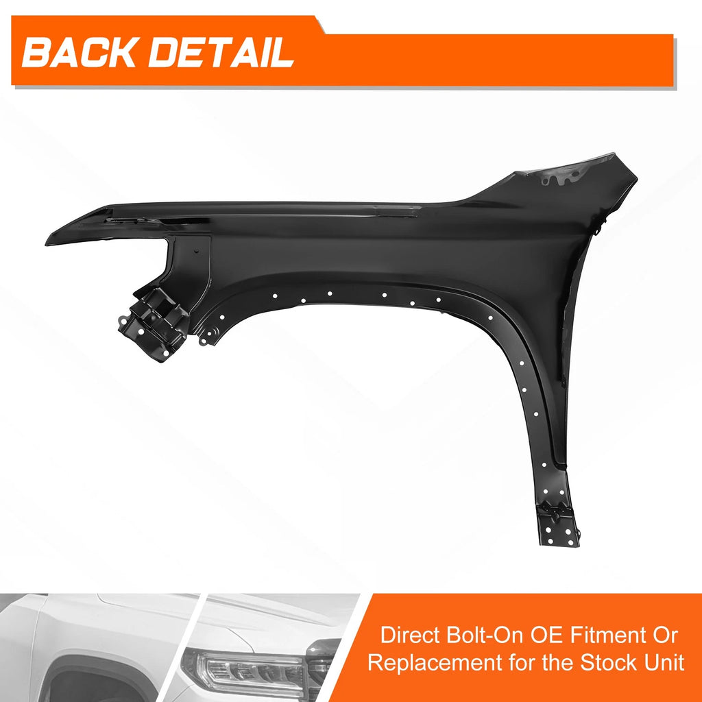 Steel Front Passenger Fender Panel for GMC Acadia (2020–2023)