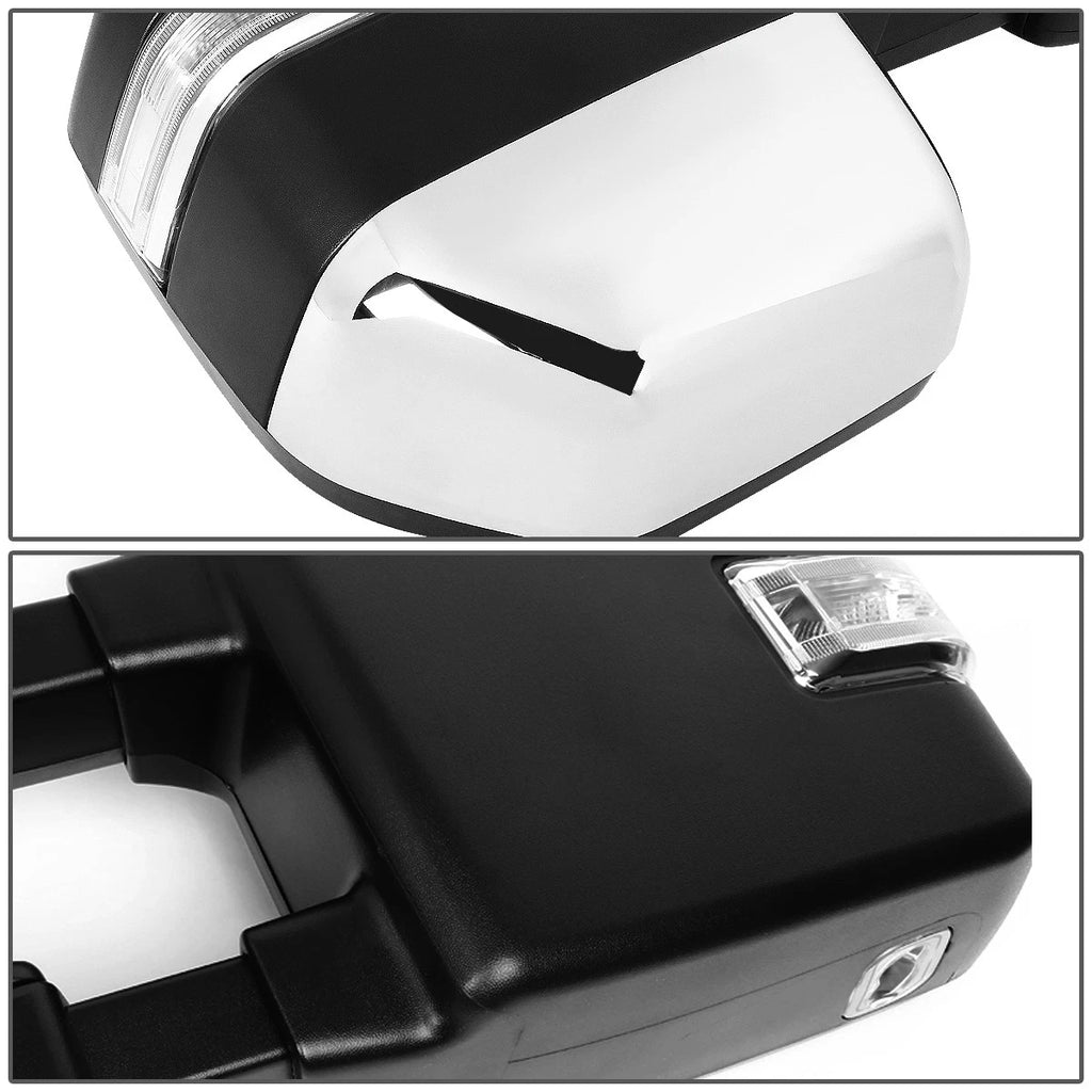 Powered Heated LED Turn Signal Towing Mirror for Ford Super Duty (1999–2007)