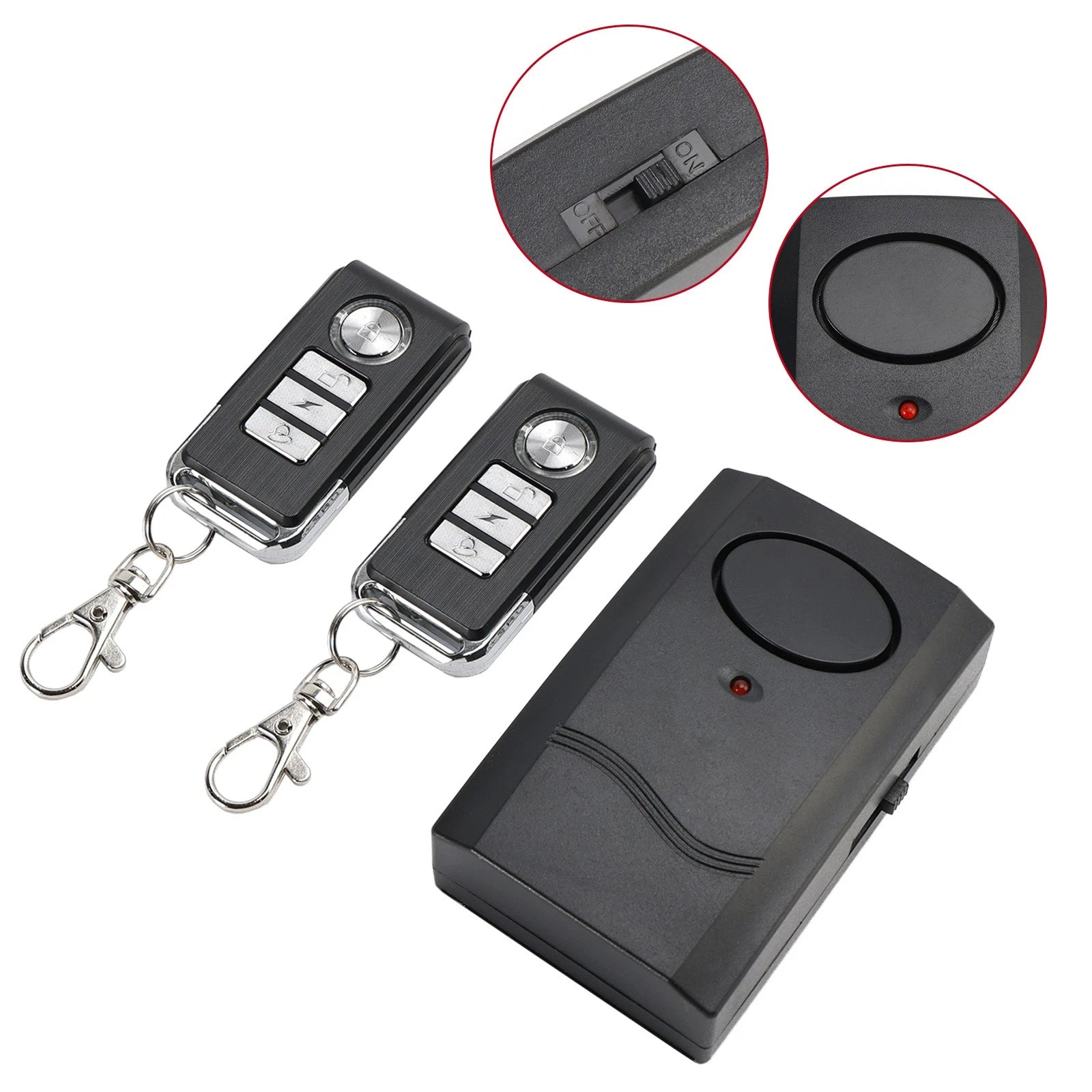 Wireless Remote Control Anti-Theft Alarm System for Motorcycle