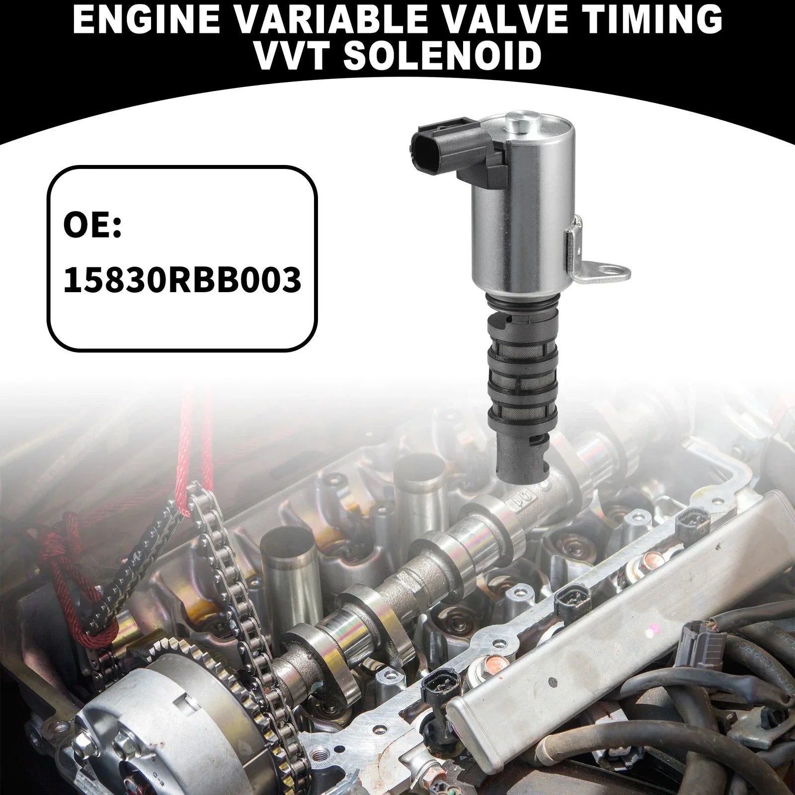 2 x Variable Valve Timing VVT Solenoids for Honda Civic (2013-2015)