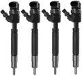Set of 4 Fuel Injectors 0445110189 for Mercedes Benz 2-T 3-T 4-T 5-T G270