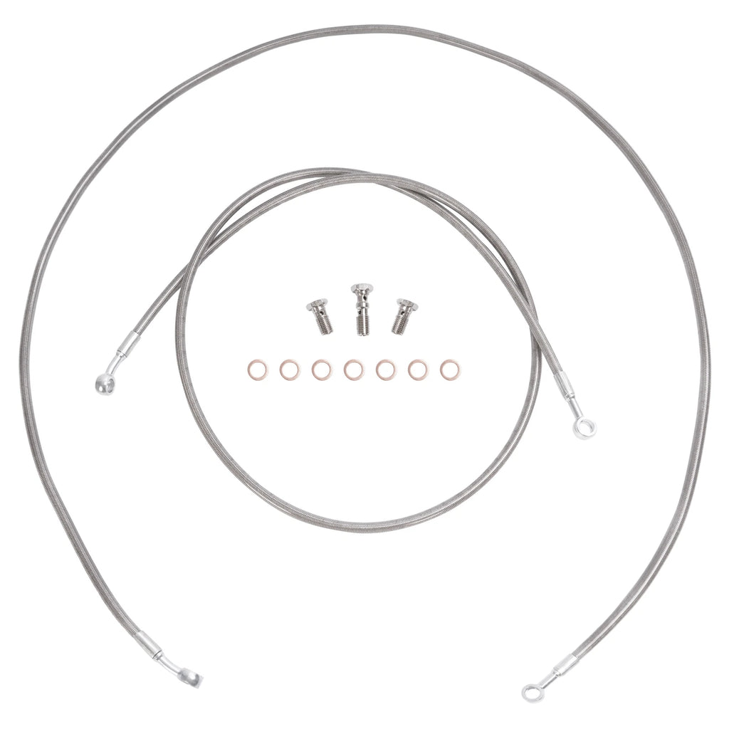 Front Braided Racing Brake Line for Yamaha Blaster 1989–2006