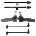 Set of 4 Mevotech Supreme Tie Rod Ends & Sway Bar Links for Golf Jetta