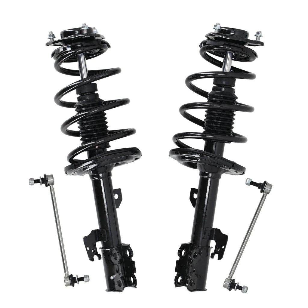 FWD Front Struts w/Coil Spring & Sway Bars for Toyota Sienna (2011–2014)