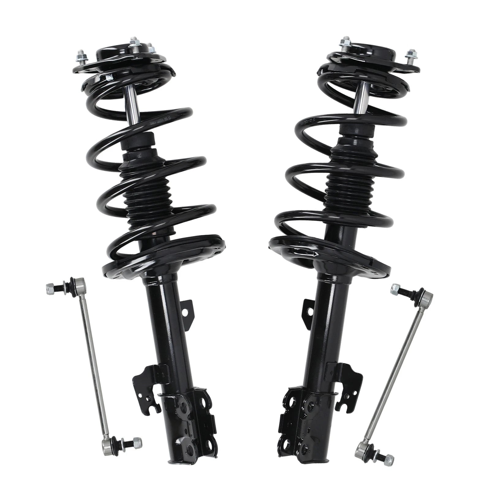 FWD Front Struts w/Coil Spring & Sway Bars for Toyota Sienna (2011–2014)
