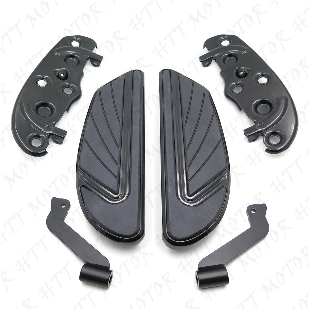 Footboard Kit for Harley-Davidson Heritage Softail Classic FLSTC, Fat Boy FLSTF (2000–2017)