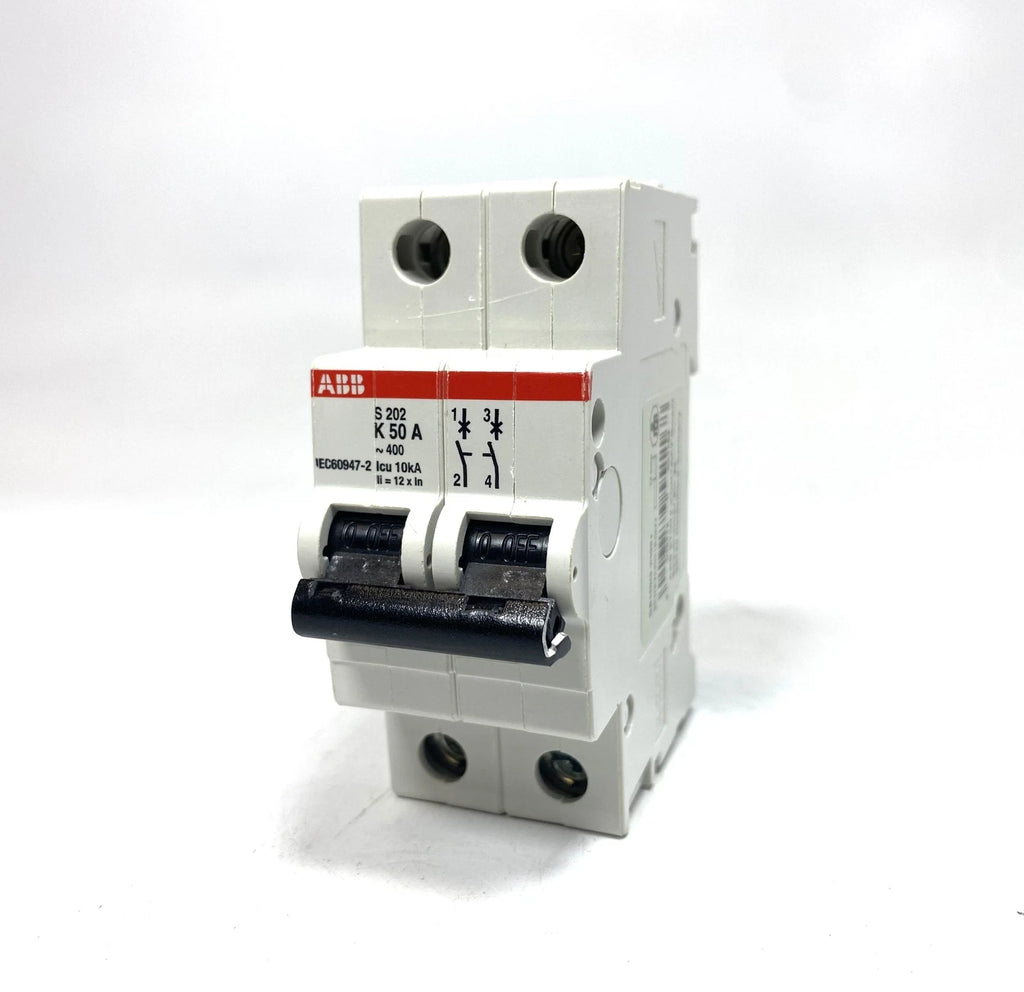 2X Circuit Breaker Switch ABB NEC 60947-2 K 50A 2 Pole