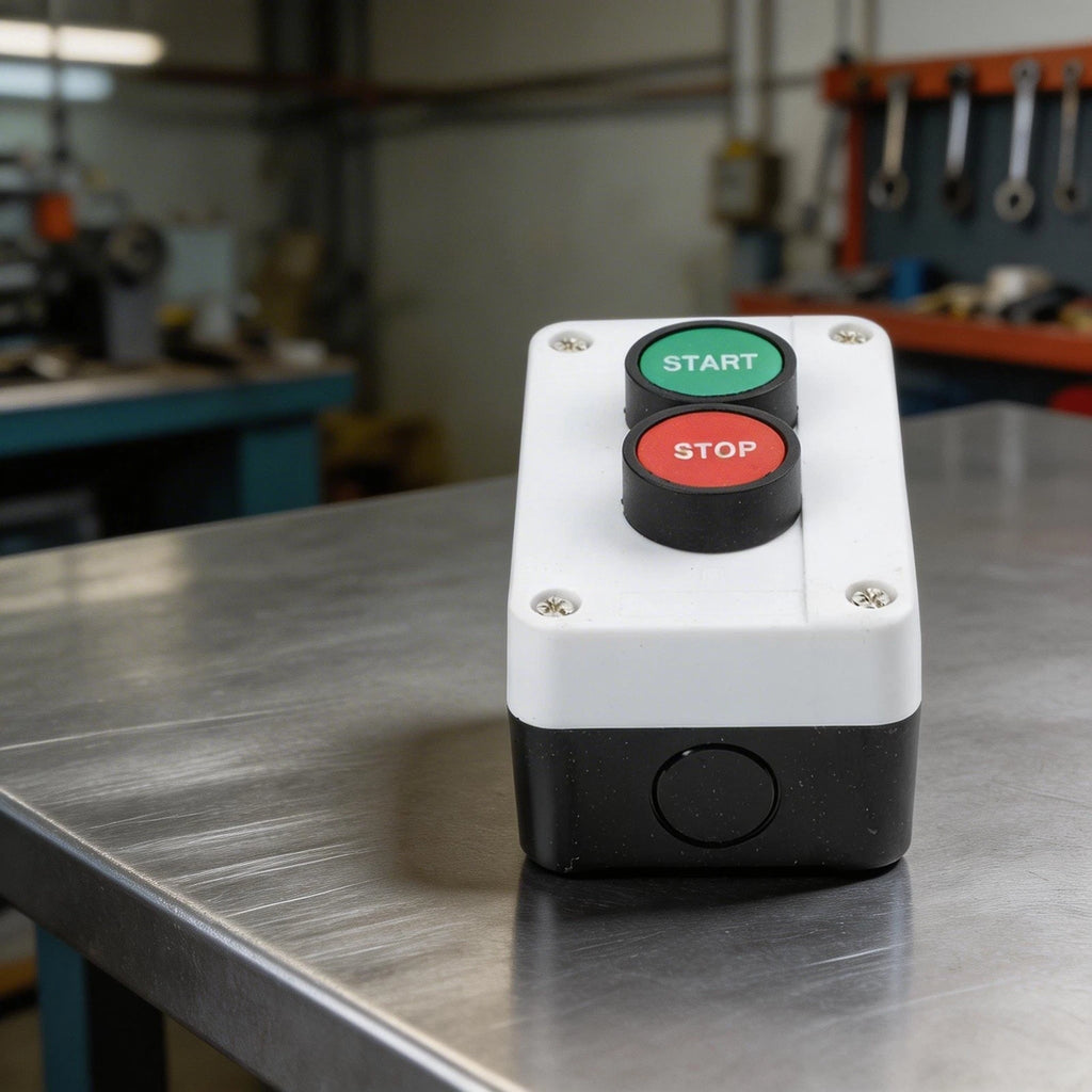 Start Stop Button Switch with Silver Alloy Contact for Industrial Control