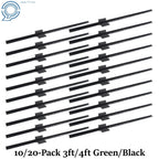 Heavy Duty Metal U-Post for Wire Fence (No Dig Garden)