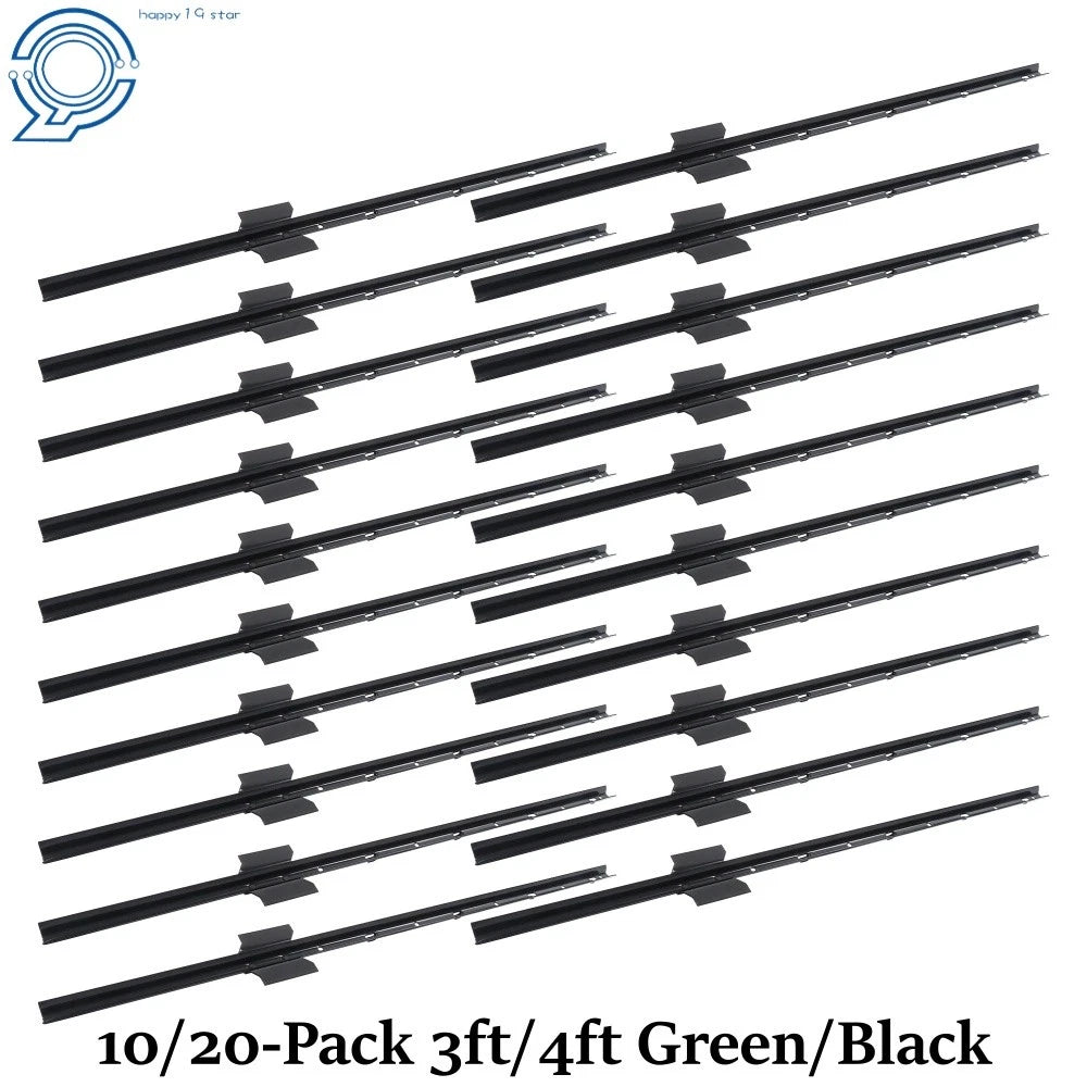 Heavy Duty Metal U-Post for Wire Fence (No Dig Garden)