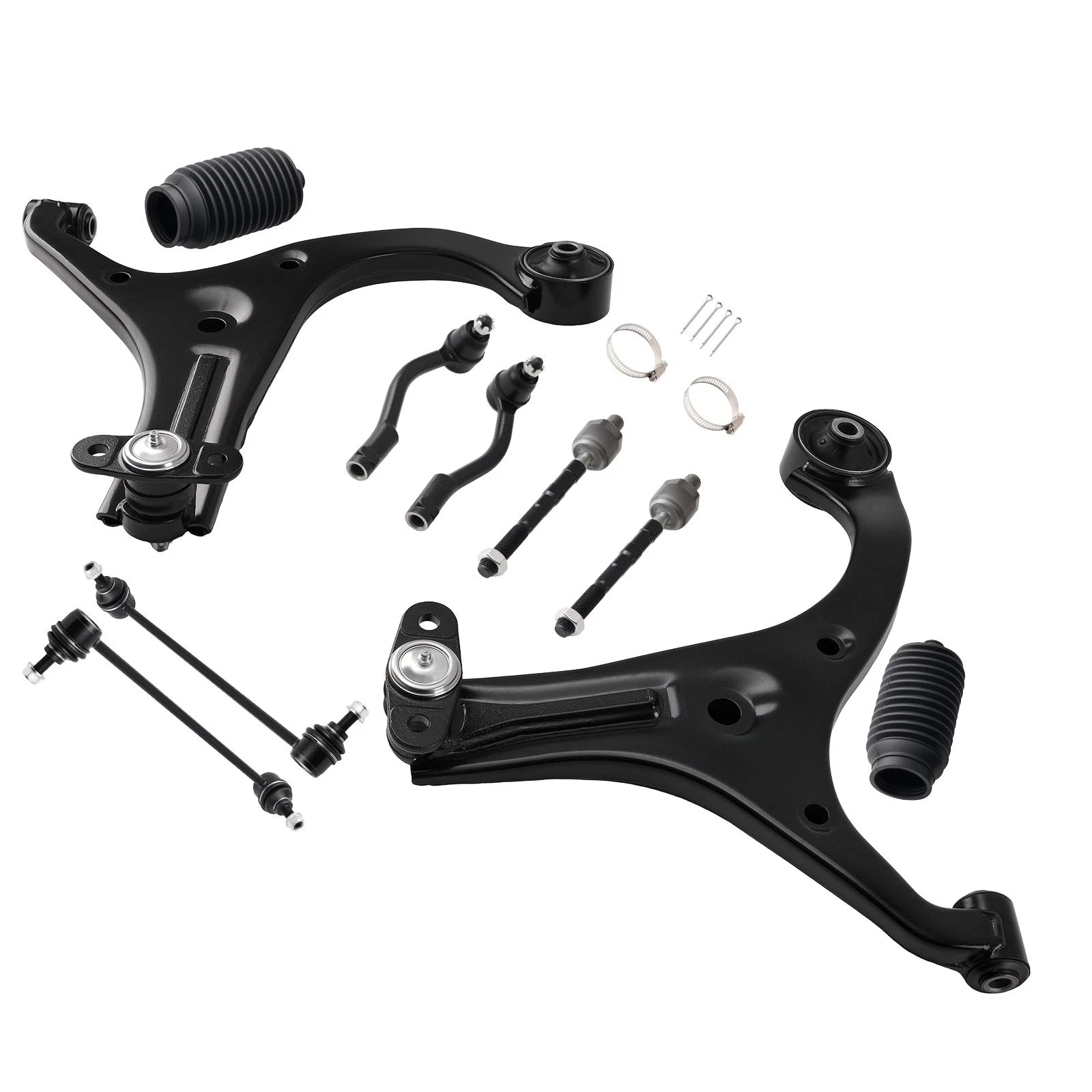 12x Front Lower Control Arm Suspension Kit for Kia Rio/Rio5 (2006–2011)