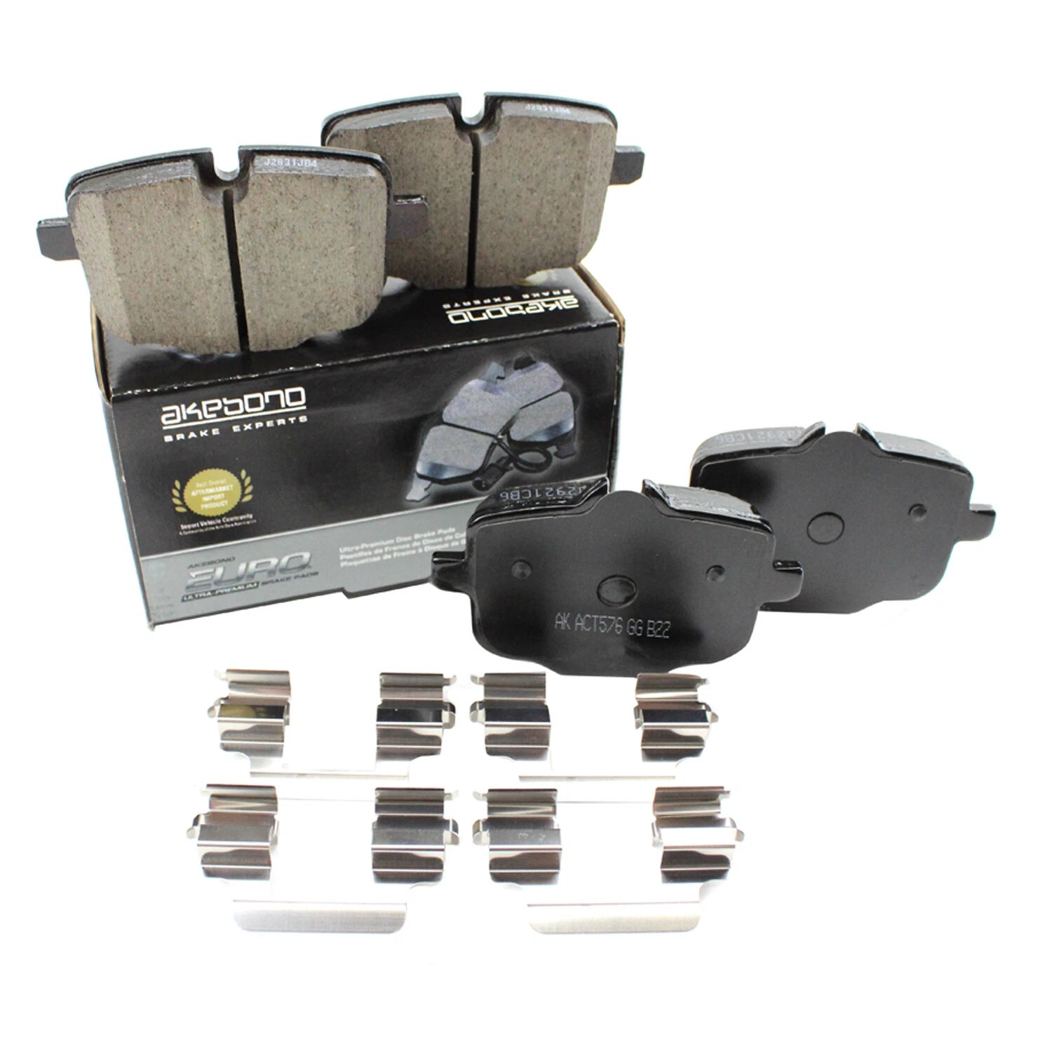 Set of 4 Rear Ceramic Disc Brake Pads for BMW 550i 640i 650i M5 M6 (EUR1469)