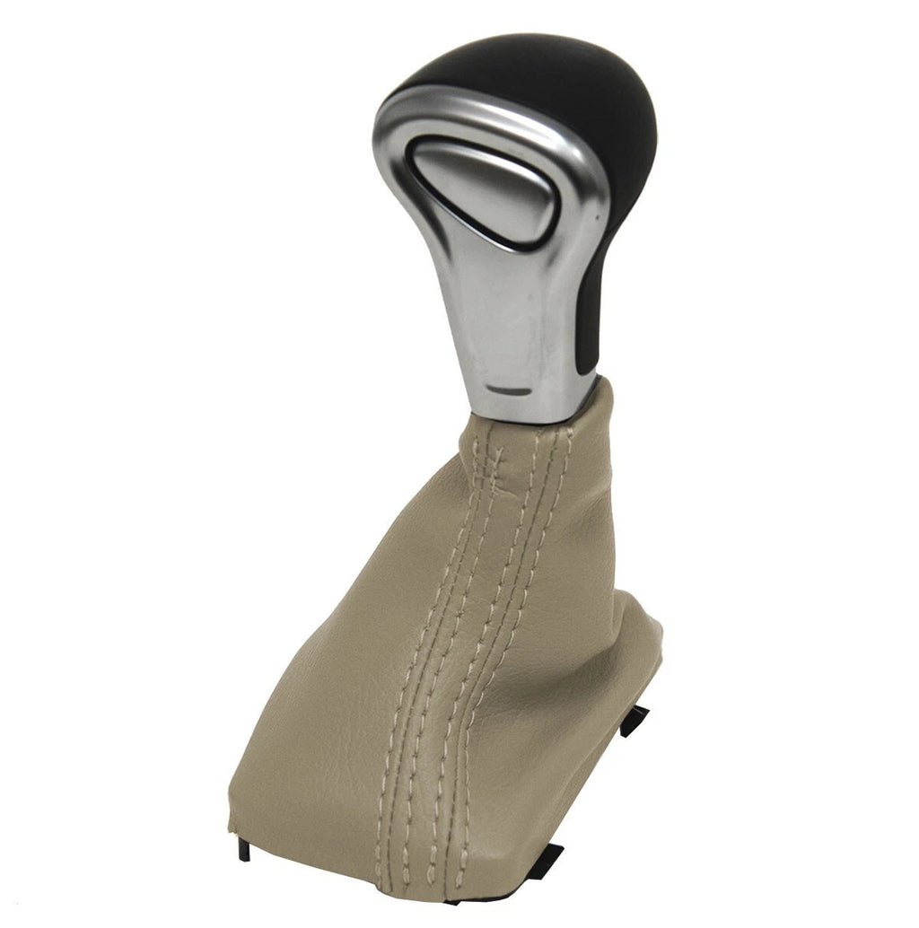 Leather Automatic Shift Boot Cover for Audi A5 (2008–2016) Beige