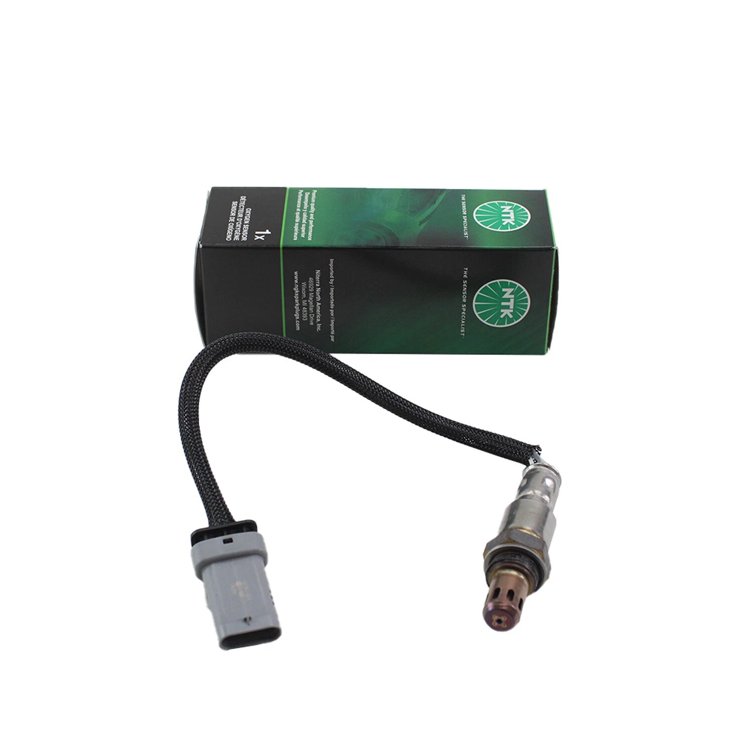 NGK Downstream Left Oxygen Sensor 21075 for